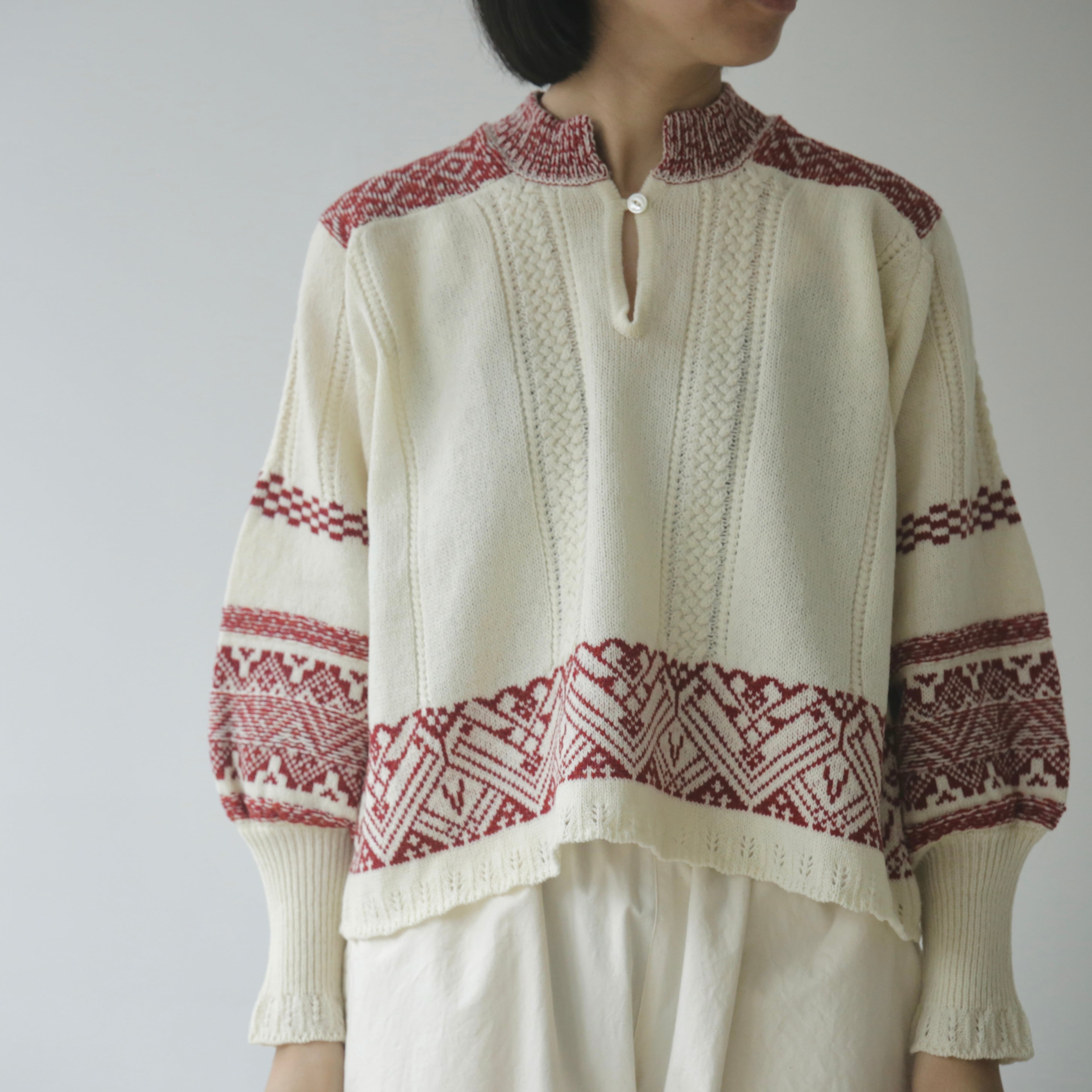 evameva コットンギャザーワンピース | Vie