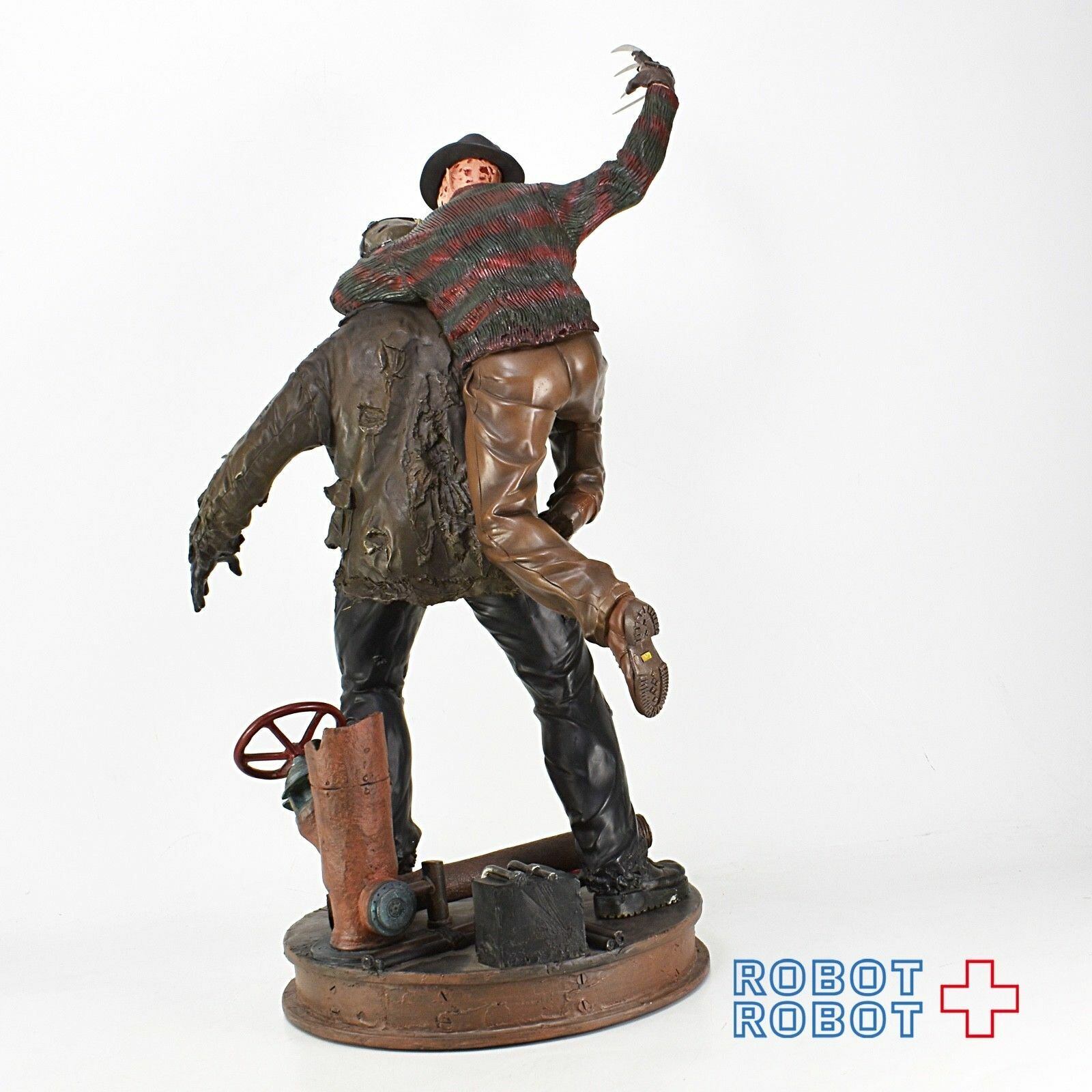 ❗️美品　過去最安値❗️サイドショウ　フレディ　セット サイドショウ フレディー VS ジェイソン スクリームシーン スタチュー