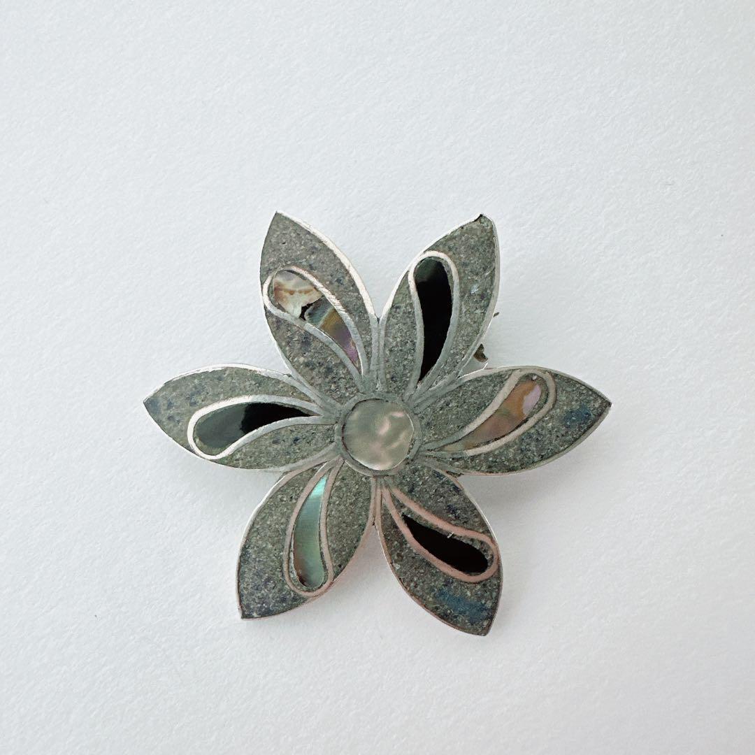 J057】ヴィンテージ メキシコシルバー エンジェル ペンダントトップ