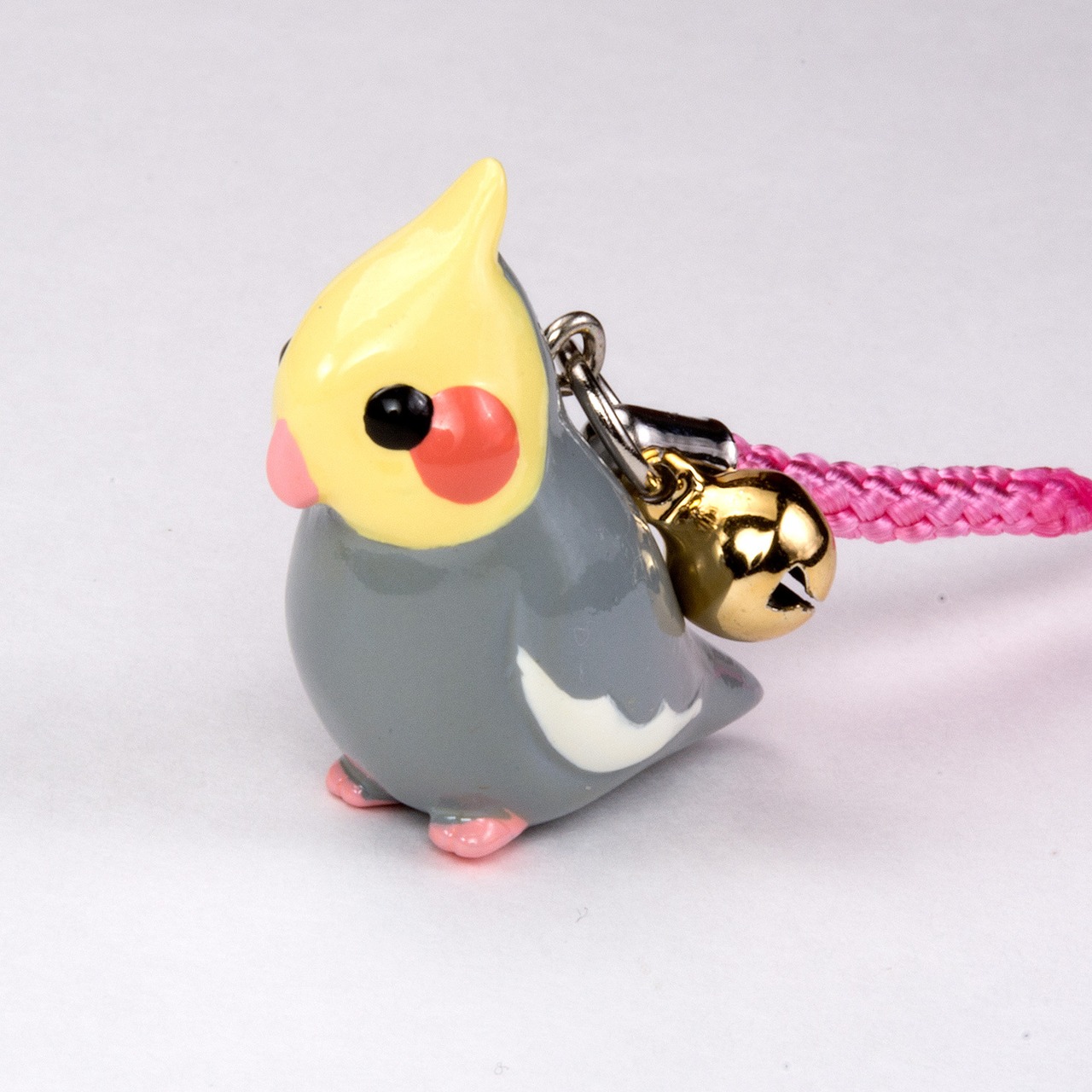 鳥シリーズ オカメインコ ストラップ BO-1002 ノーマル