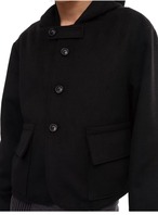 JCAESAR STUDIO Hooded Wool Pocket Jacket