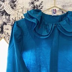 80s Round Collar Blouse