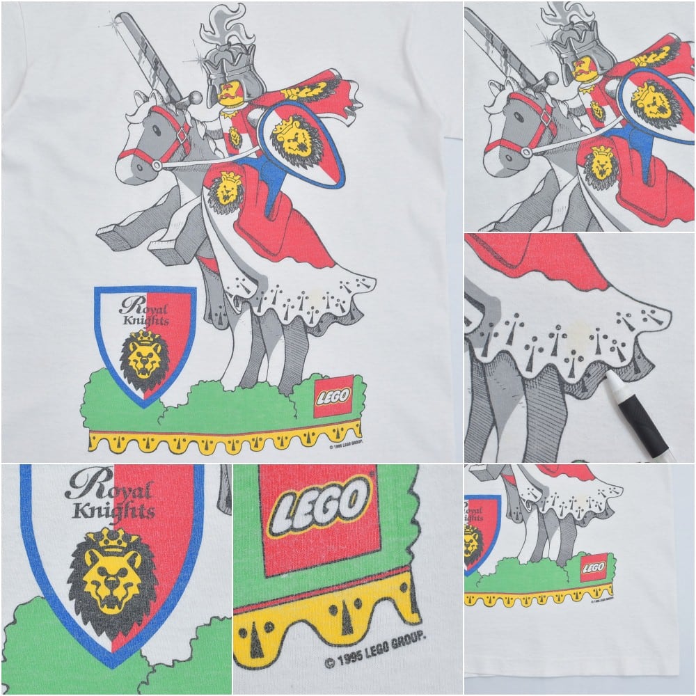 90s レゴRoyal Knights シリーズ キングプリントTシャツ 【公式