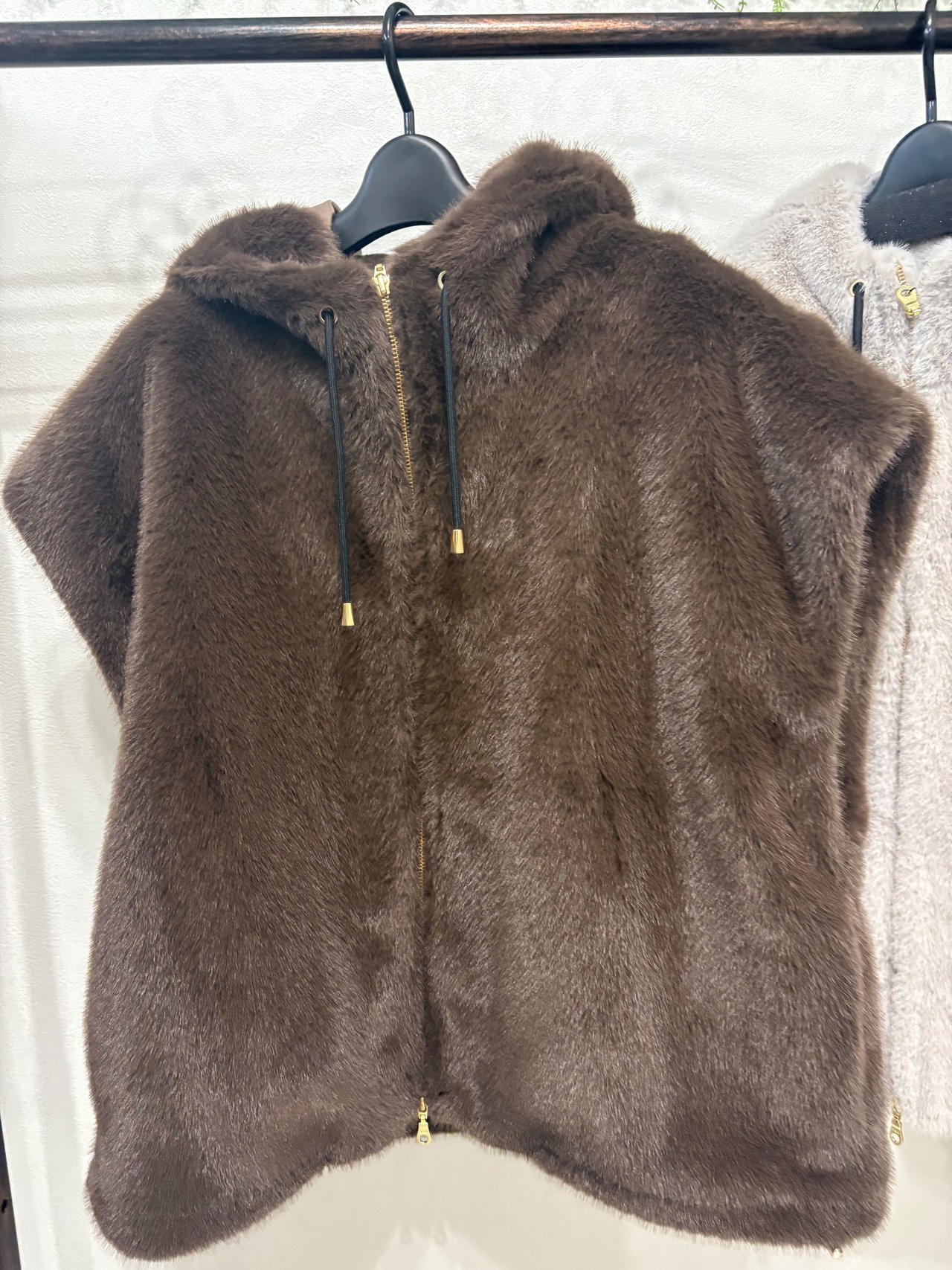 GALENA　ミンク調ファーベスト　70052-6105