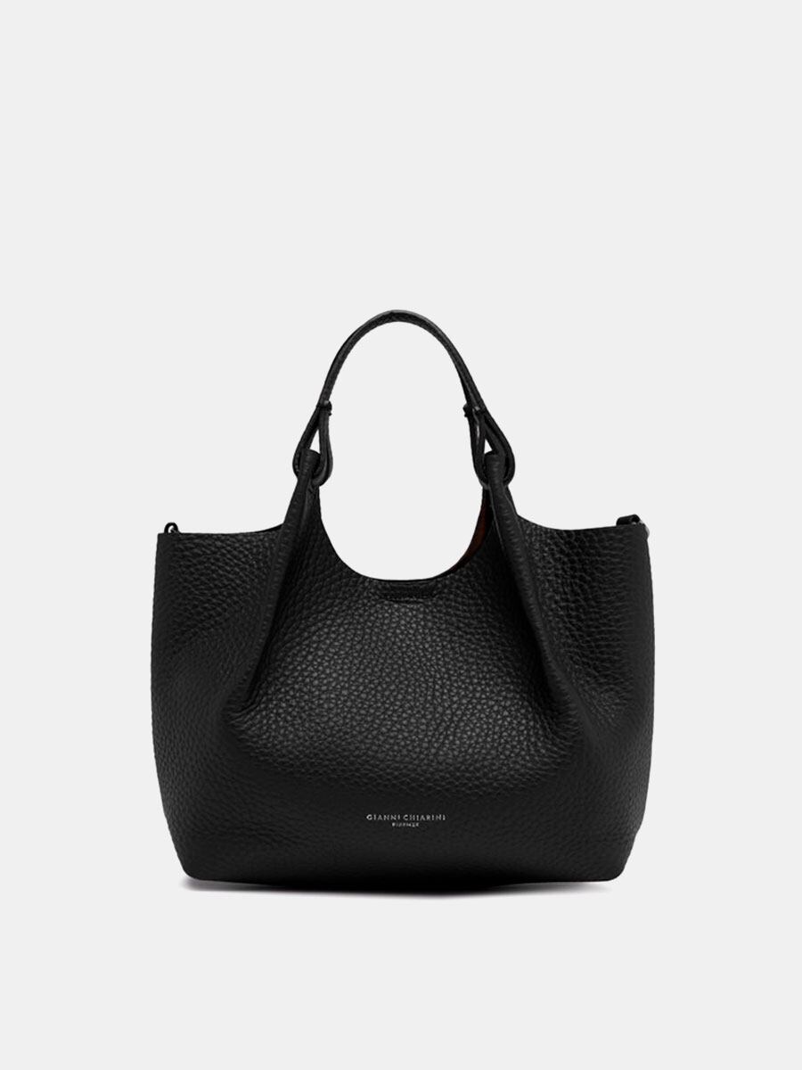 GIANNI CHIARINI レディース バッグ レザー Nero/castoro