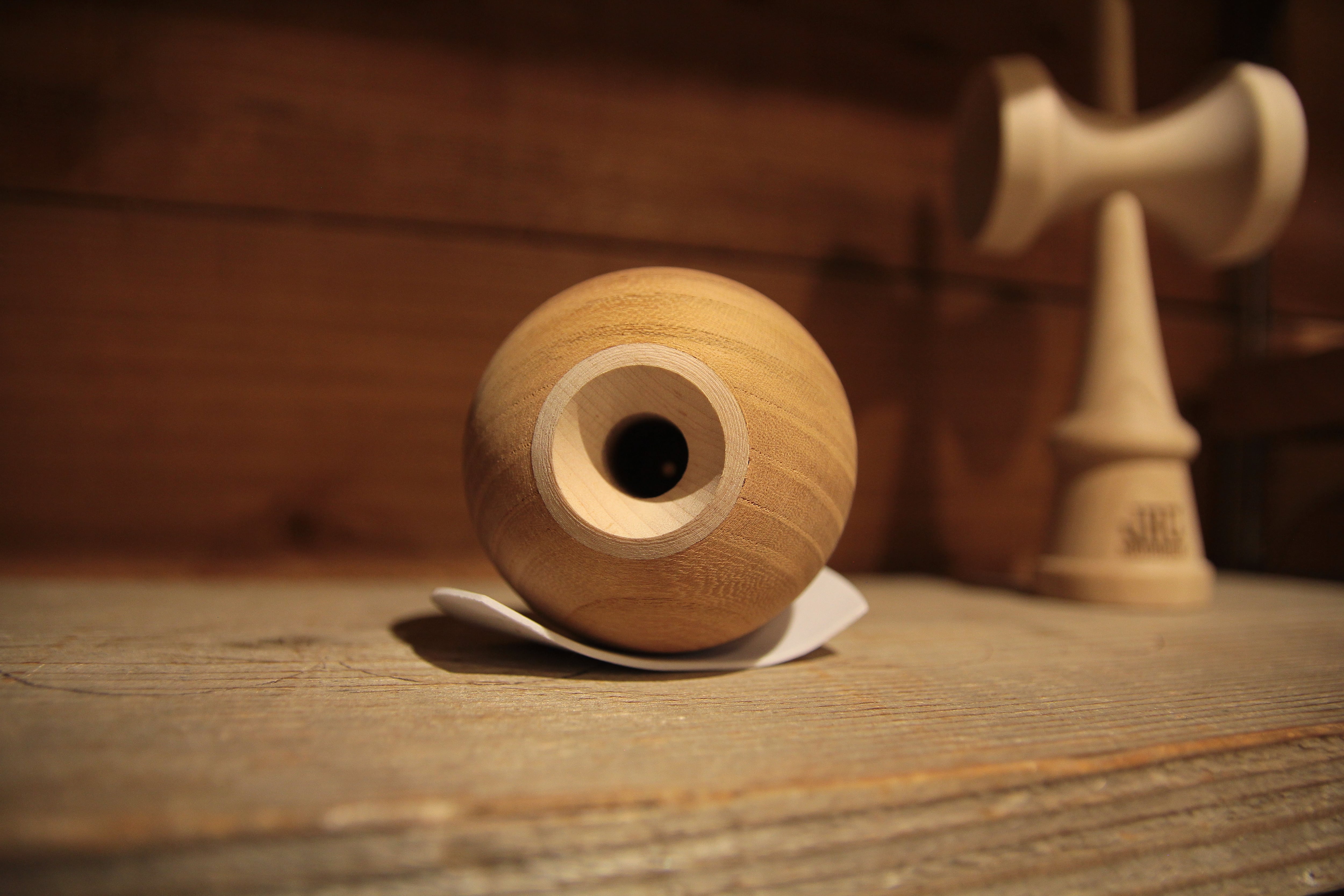 わけあり特価 JAC kendama 10MM LINE LAMINATED MAPLE SMOOTHIEけん玉