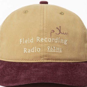 TACOMA FUJI RECORDS / FIELD RECORDING RADIO CAP designed by Noriteru Minezaki