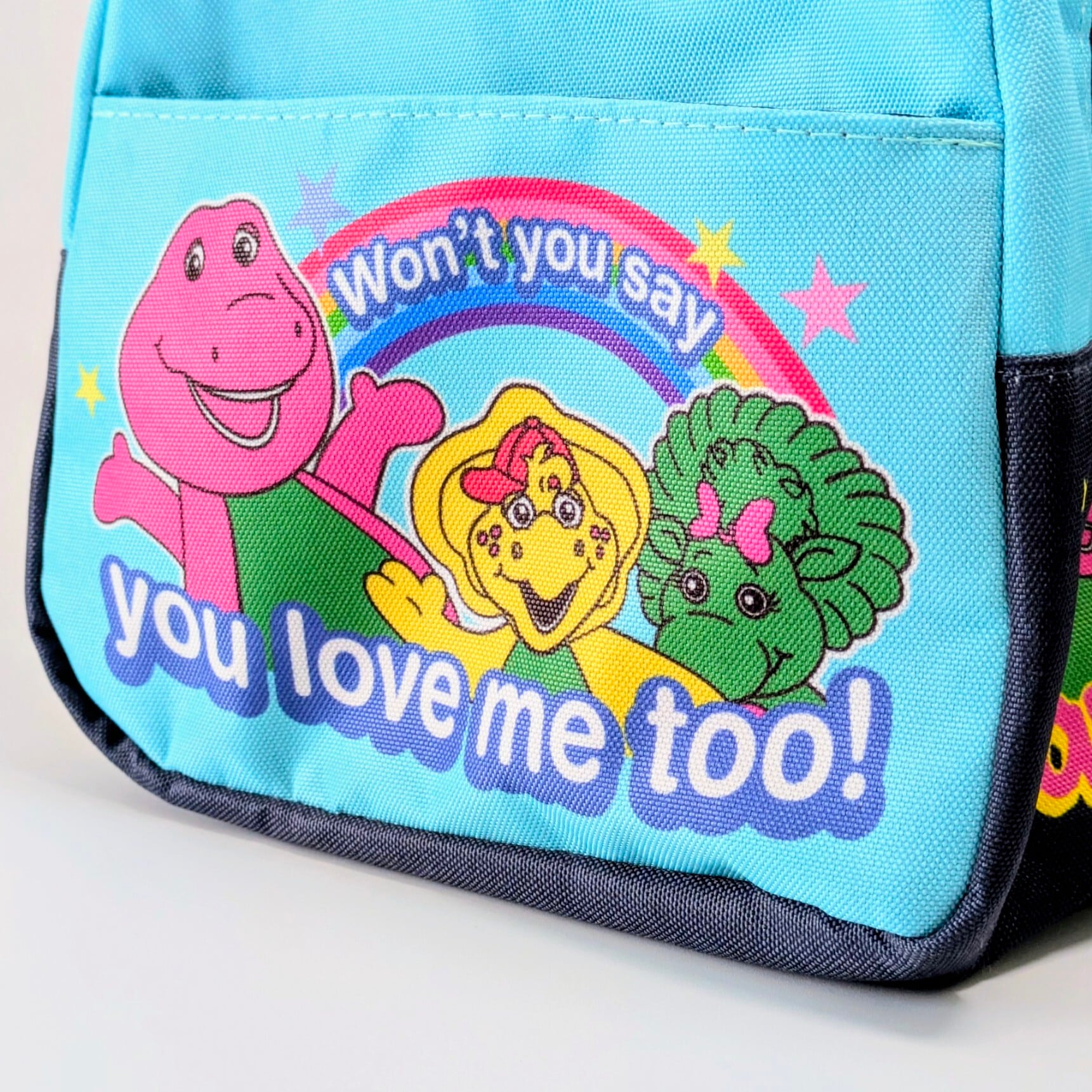 【 Lunch Bag / ランチバッグ 】Barney & Friends（ バーニーアンドフレンズ ） / お弁当箱入れ〚アメリカン雑貨 アメトイ〛