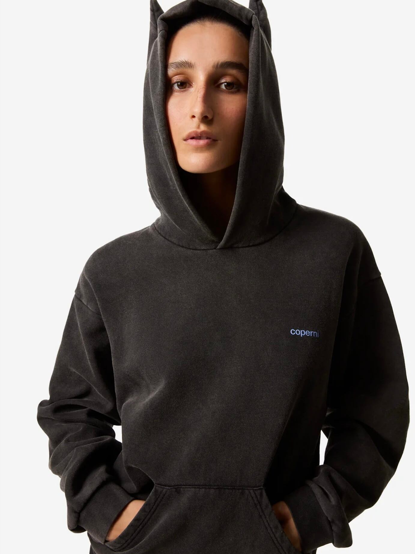 24AW】coperni コペルニ / WASHED HORN HOODIE | TRENTオンライン 