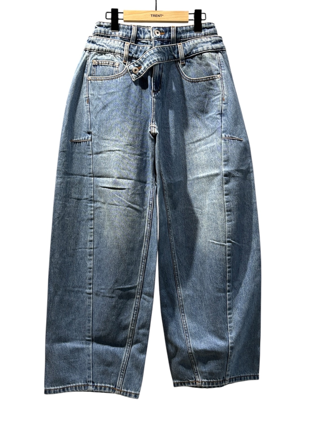 【25AW】Feng Chen Wang フェンチェンワン / Double Waist Denim Trousers - 5