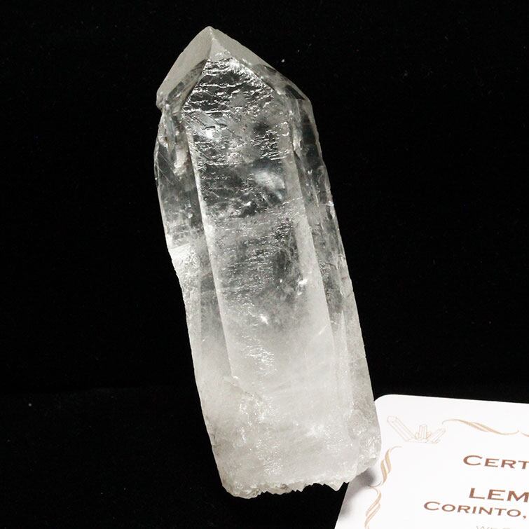 レムリアンシード 水晶 原石 ブラジル ミナスジェライス州 コリント産 セルフヒールド 証明書付属 一点物 271-308