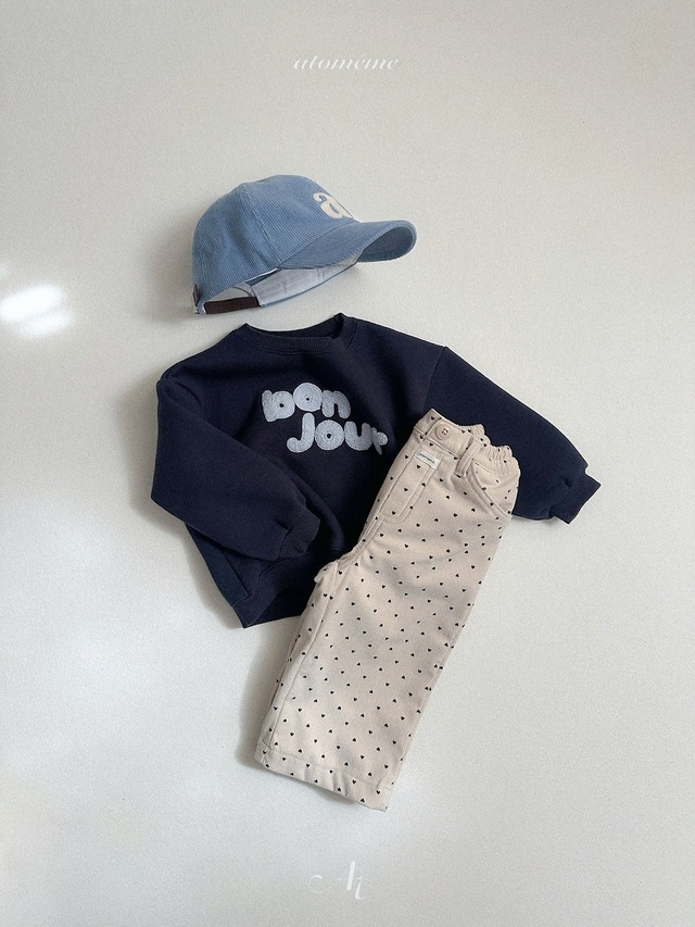 【予約】　Bonjour sweat shirt