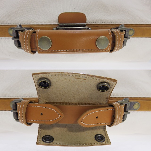 「木綿屋五三郎 帆布コンビダレスボストン」豊岡製  [カラー: ネイビー]  展示品　