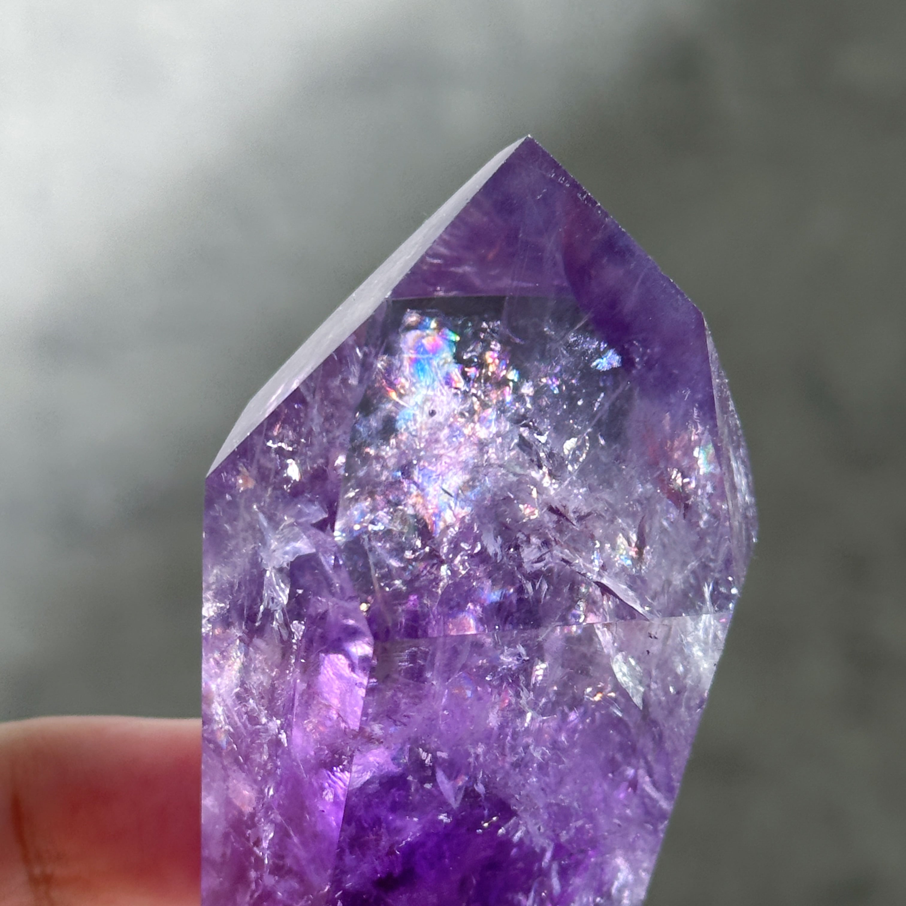バイーア産ファントムアメジスト タワー55◇ Phantom Amethyst