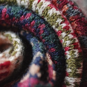 【Set Items】 Fair Isle Scarf & Beanie / フェア アイル マフラー & ニット帽 セット