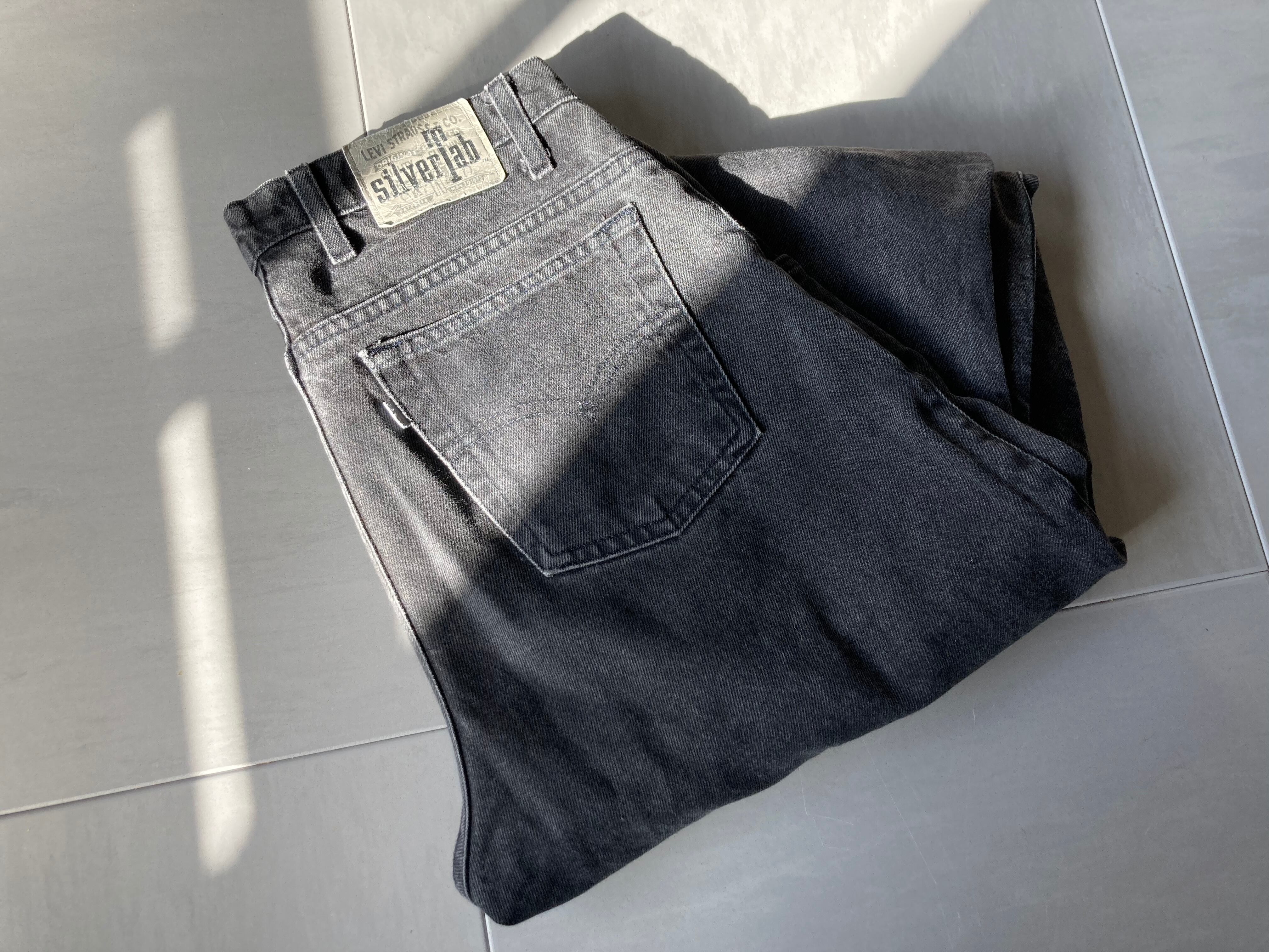90s levi's silvertab black 5p denim loose 1990年代 リーバイス