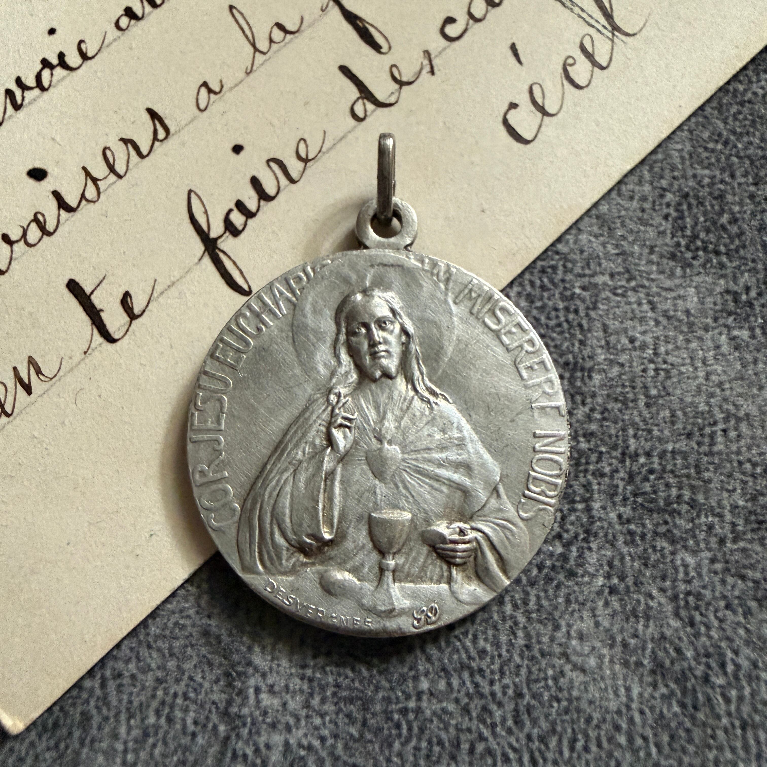 シルバー系 | Antique medaille Mary