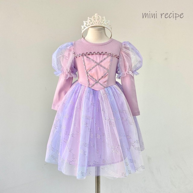【即納/予約】<minirecipe>  Rapunzel dress