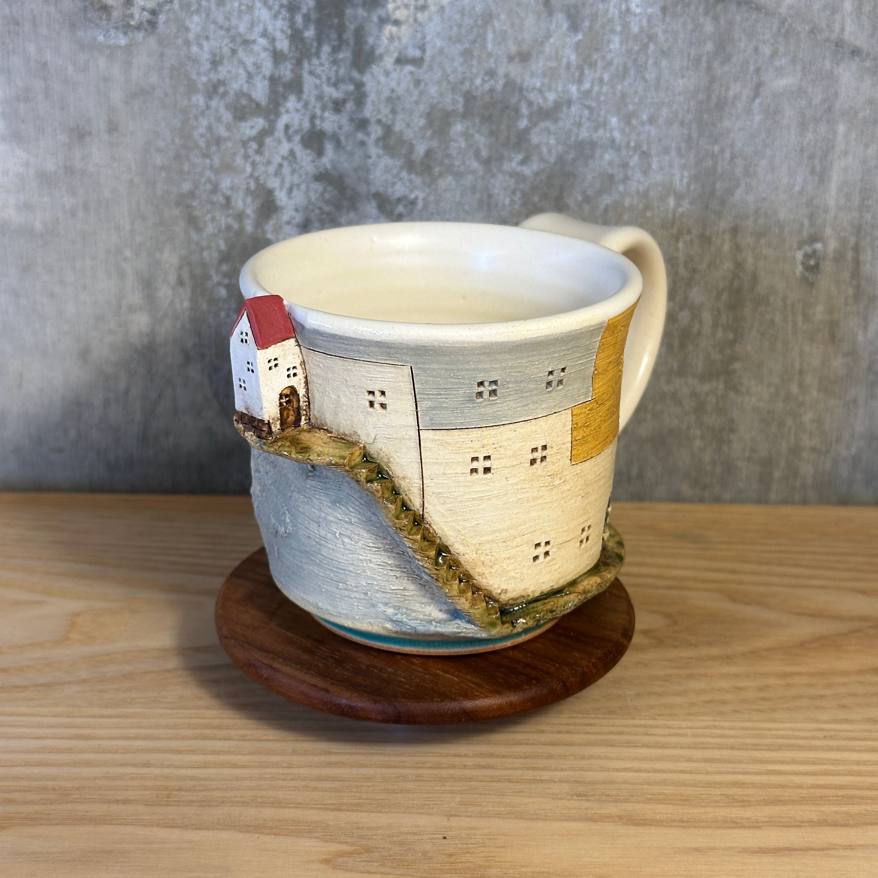 気球とオウチのマグカップ2025冬［夢シリーズ】 | ［atelier+shop