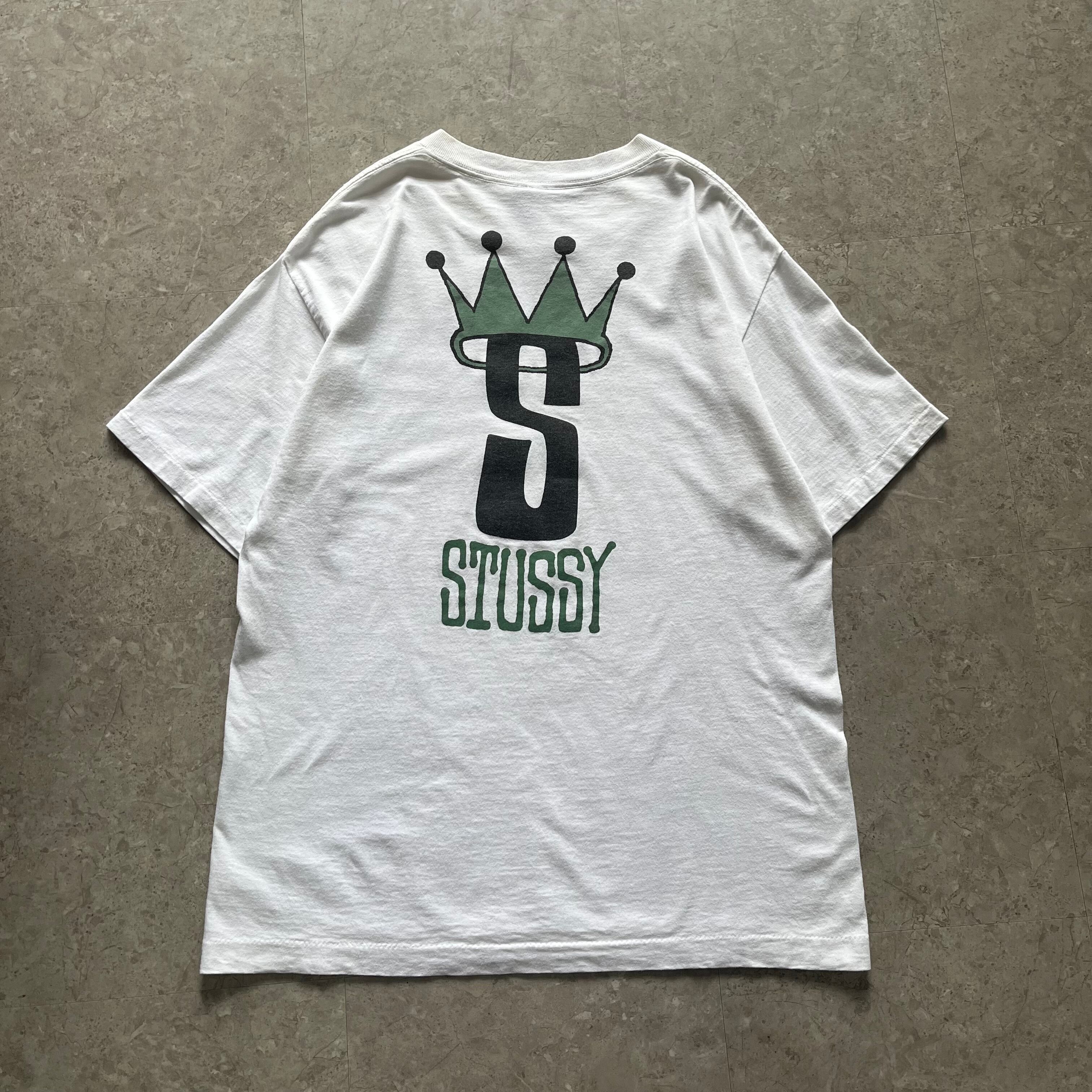 80s STUSSY "CROWN S" T-shirt【仙台店】