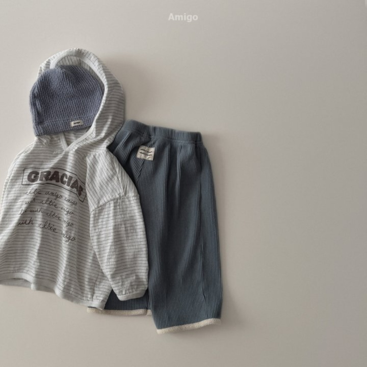 Amigo 26/SS もちもちワッフルパンツ