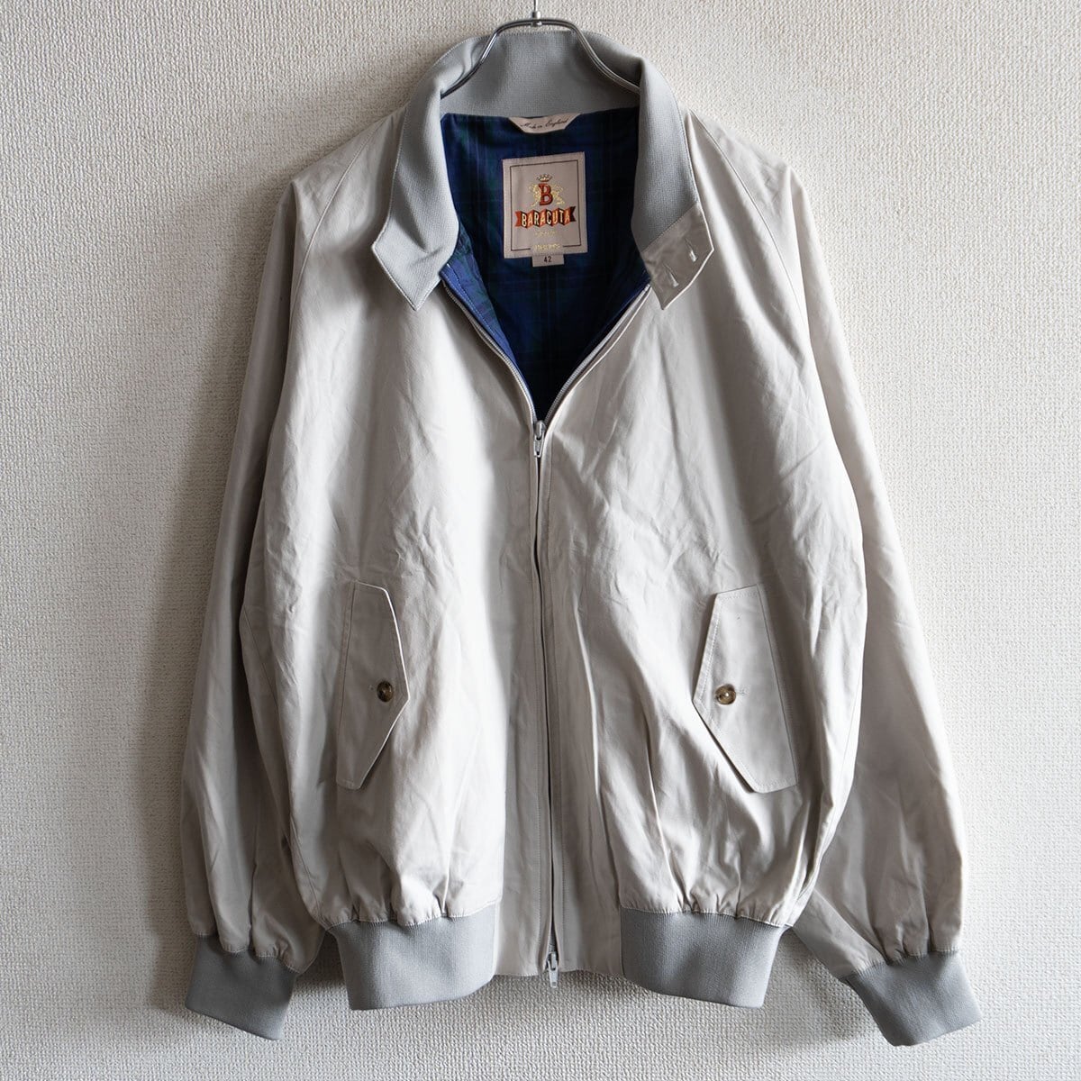 BEAMS PLUS別注】 BARACUTA 【G9 スウィングトップ ハリントン