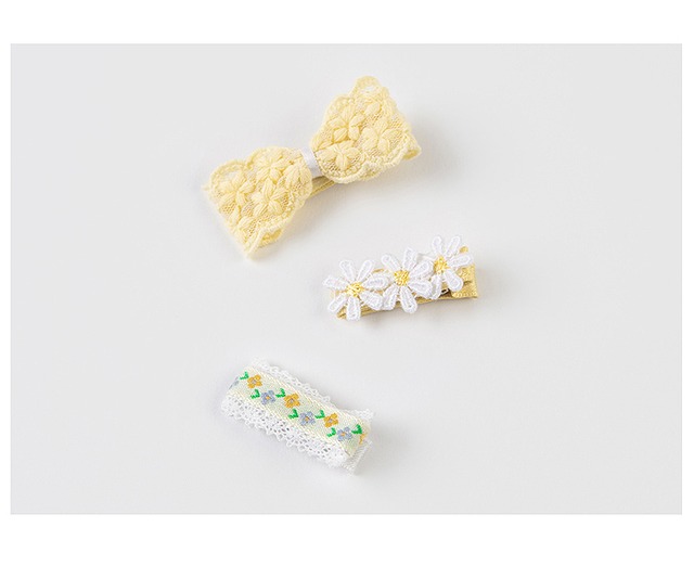 ※お洋服と同梱限定※【即納】<Happyprince>  Shuanne baby hairpin set