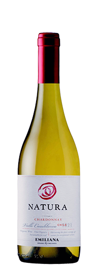 ナチューラ オーガニック・シャルドネ チリ　22　Emiliana Natura Organic Chardonnay Chile　