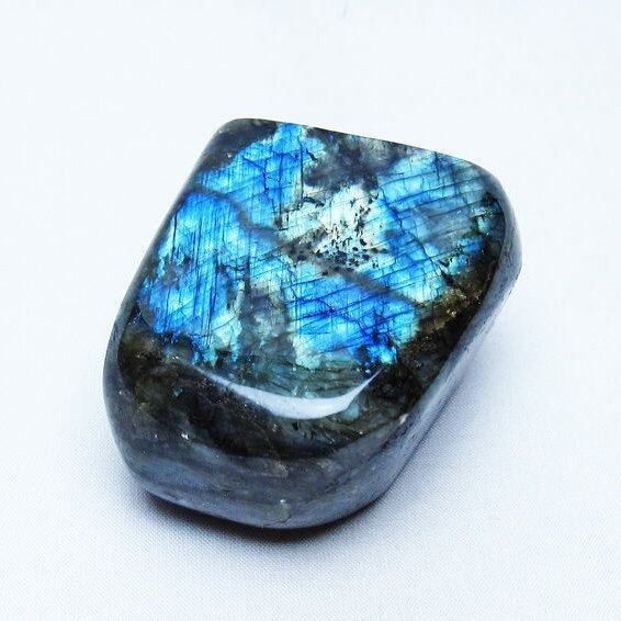 ラブラドライト 原石 一点物 181-4288