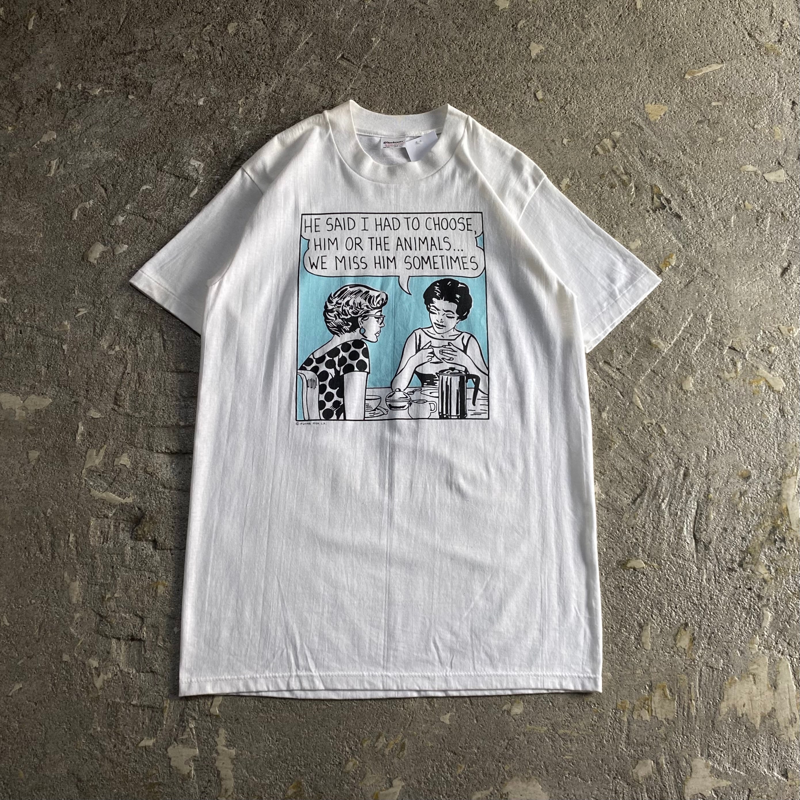 80s〜 FLYING FISH pop art T-shirt【仙台店】 | What