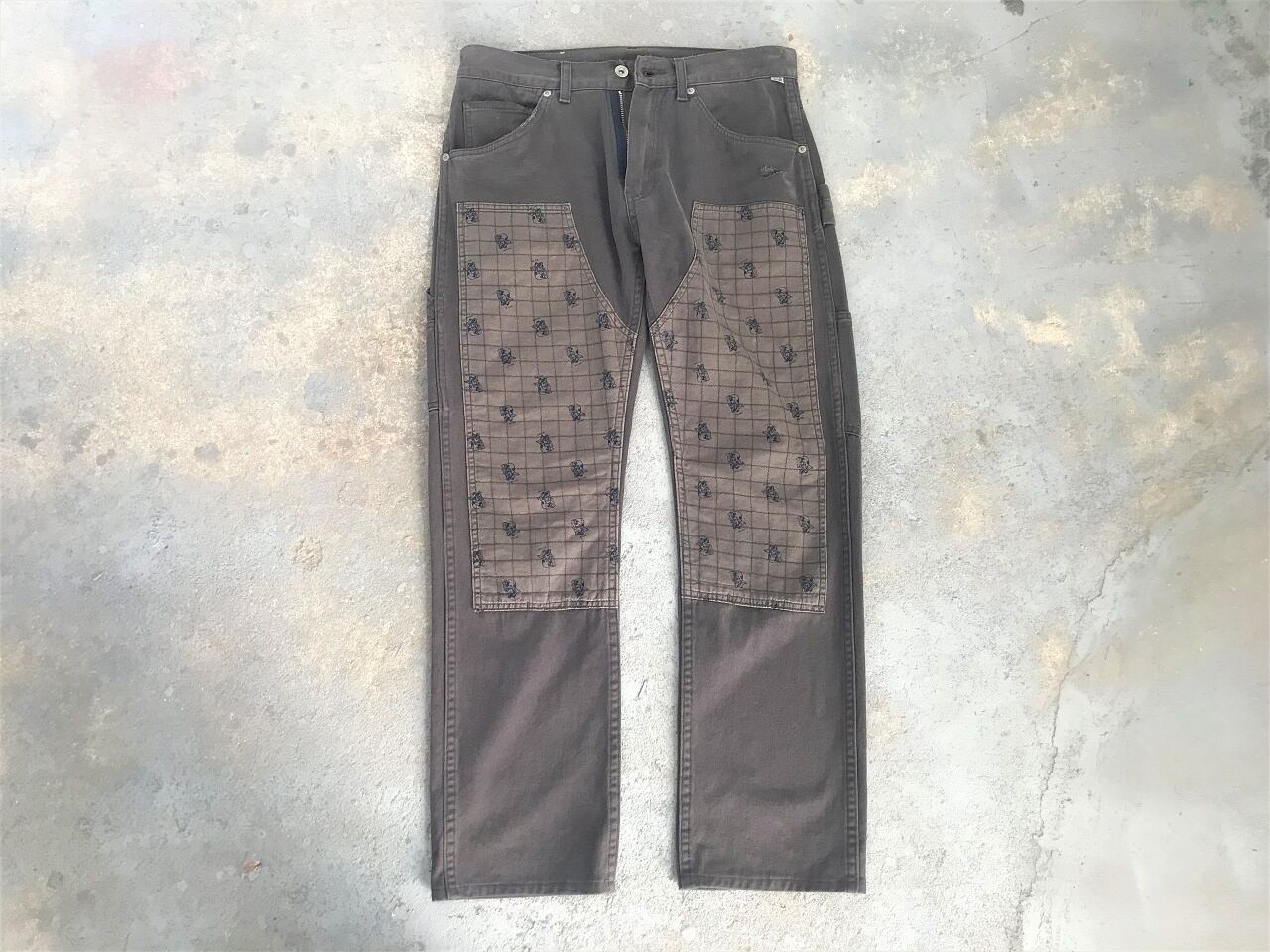 URSUS BAPE double knee denim