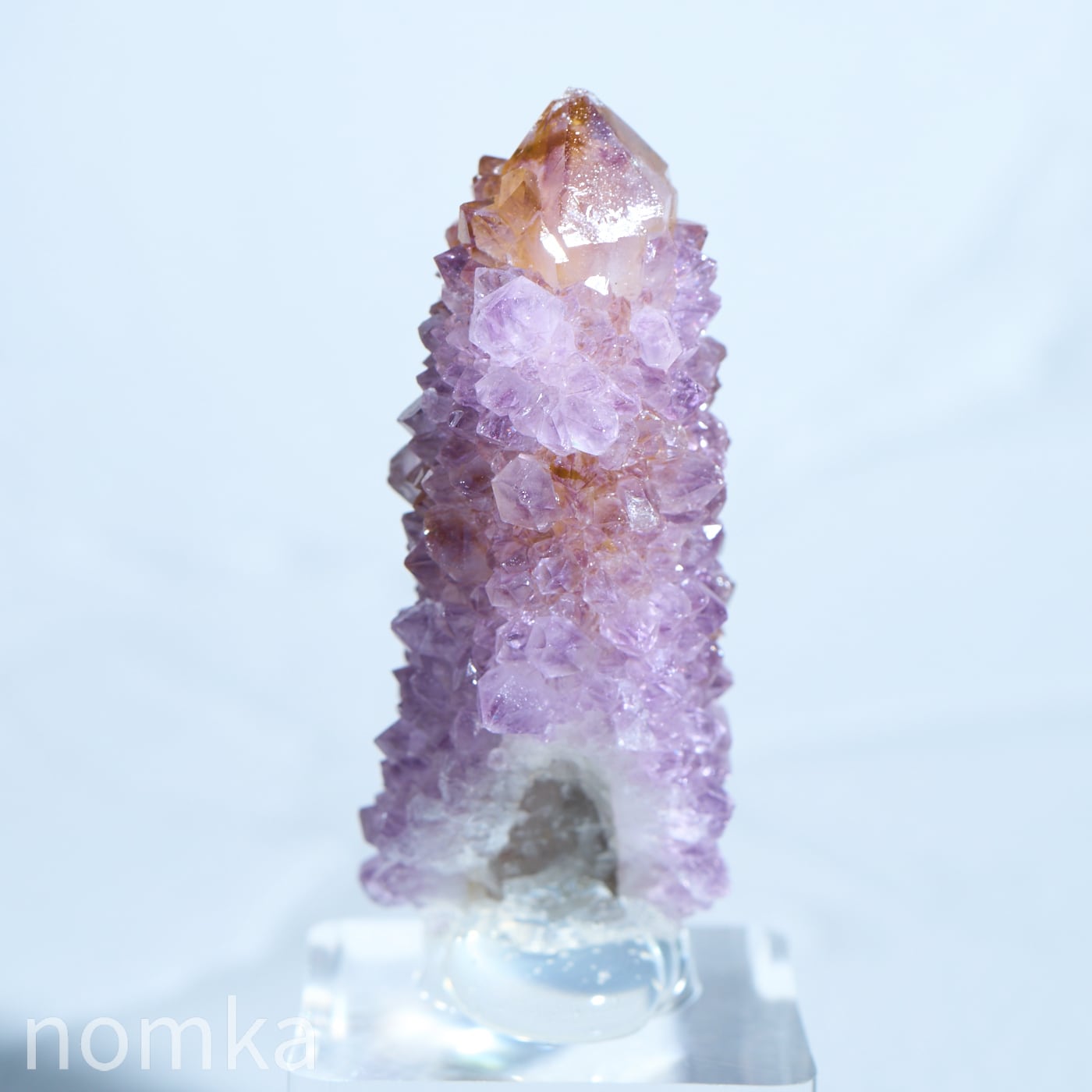 南アフリカ産 カクタスアメジスト（スピリットクォーツ）｜紫水晶 結晶標本 カクタスアメジスト/スピリットクォーツ台付原石【南アフリカ共和国産