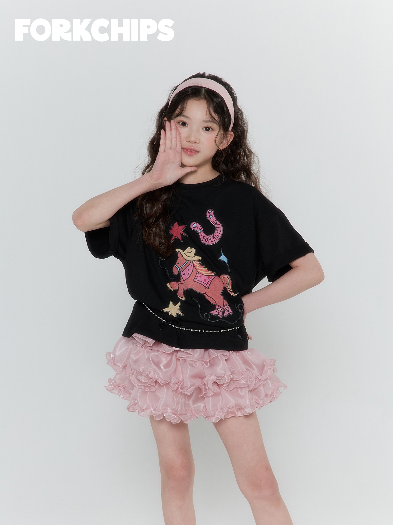 [FORKCHIPS] Cowboy T-shirt / [포크칩스] 카우보이티셔츠