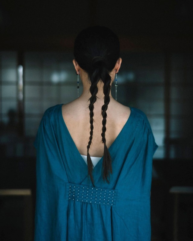 春分ドレス（玉留め刺繍いり）