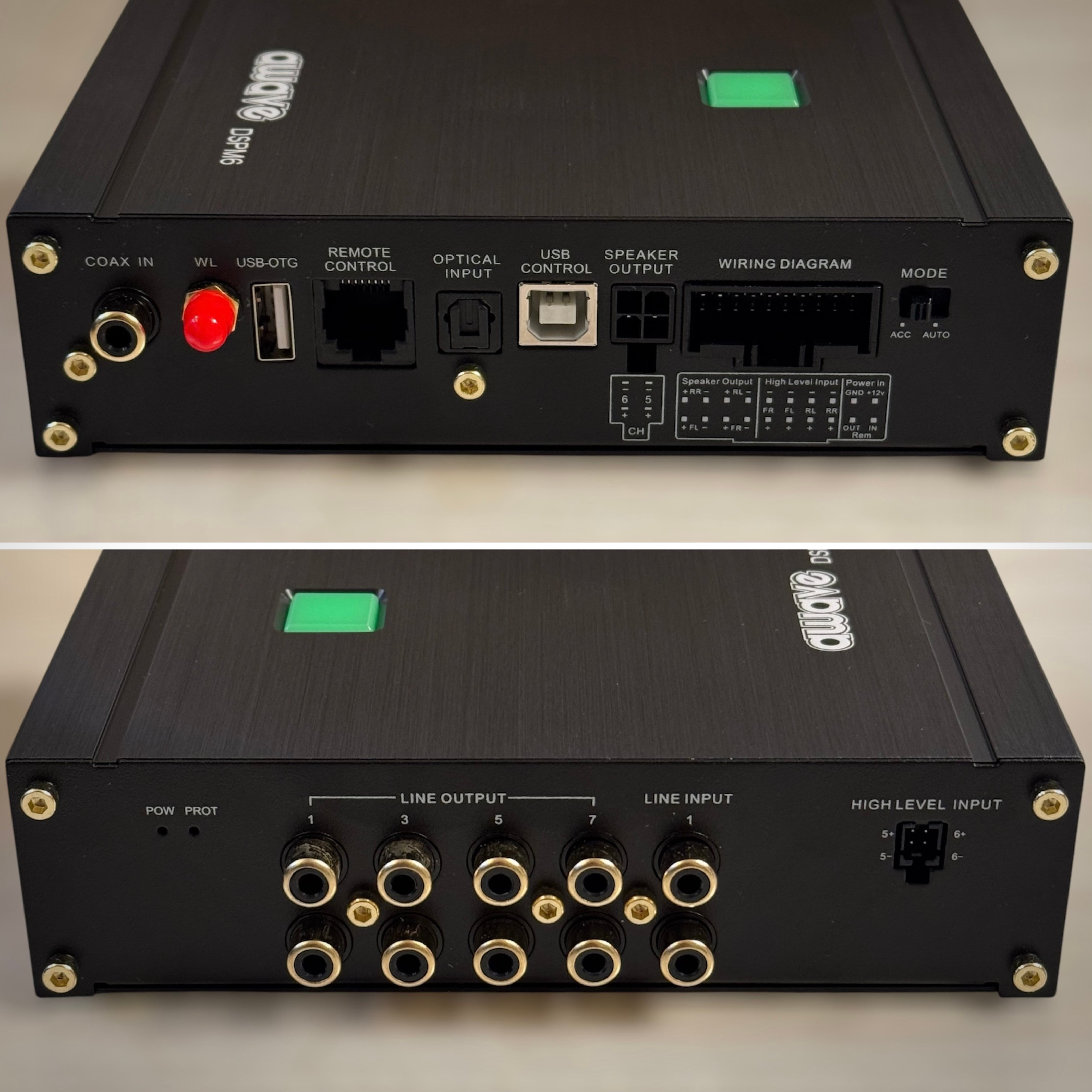 国内正規品】awave 「DSPM6」 6chアンプ内蔵8chDSP(デジタルシグナル