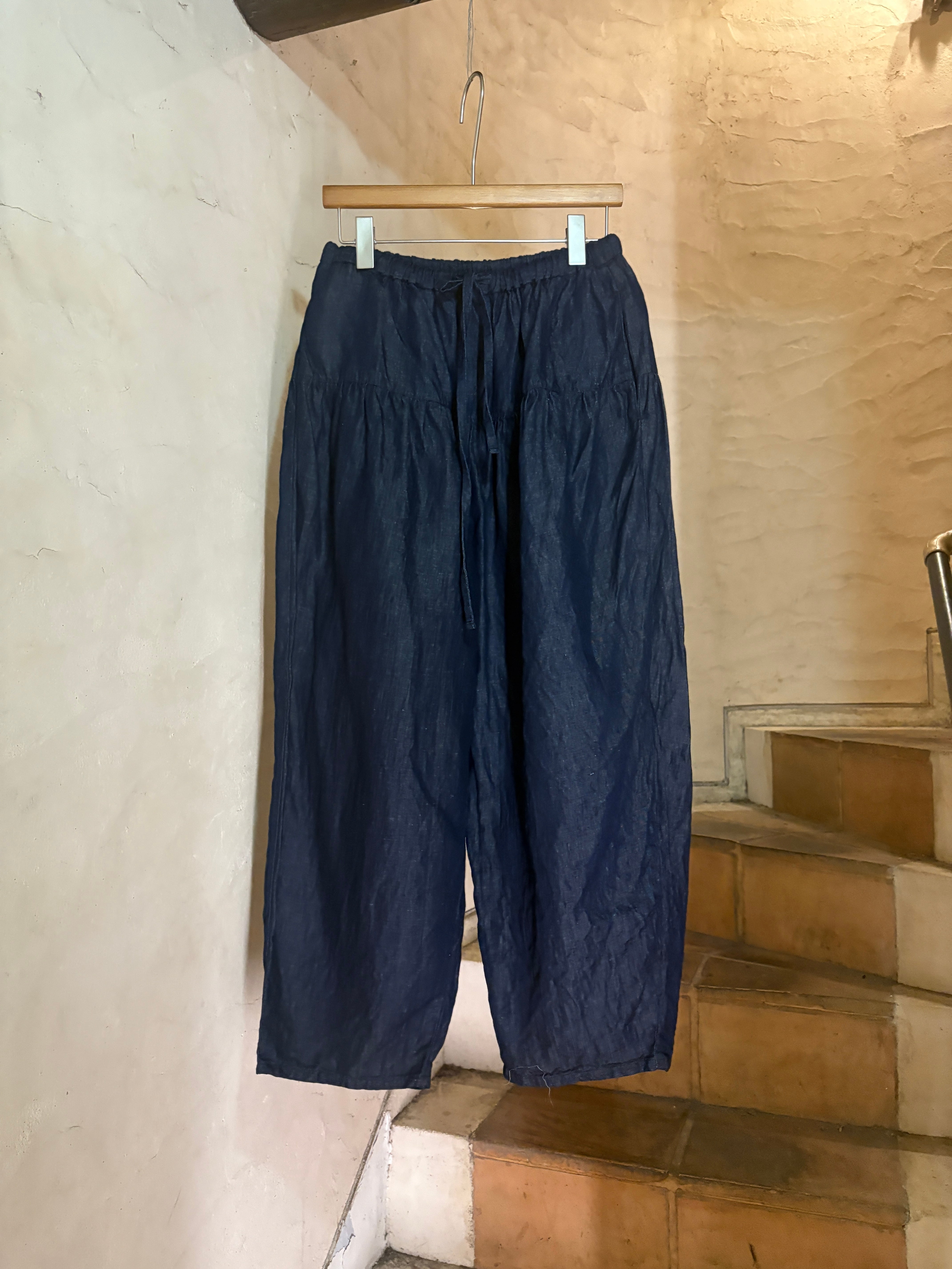 GAUZE# | INDIGO KLIMT PANTS