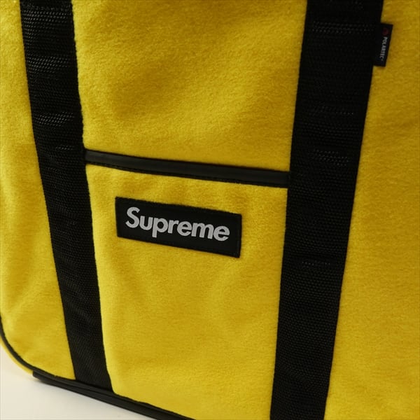 Supreme Polartec Tote  yellow