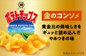 湖池屋 ポテトチップス 金のコンソメ 55g✕12袋