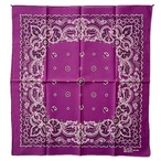 【Goodカラー】70s~  RN13960 Paris 花柄 ヴィンテージ バンダナ