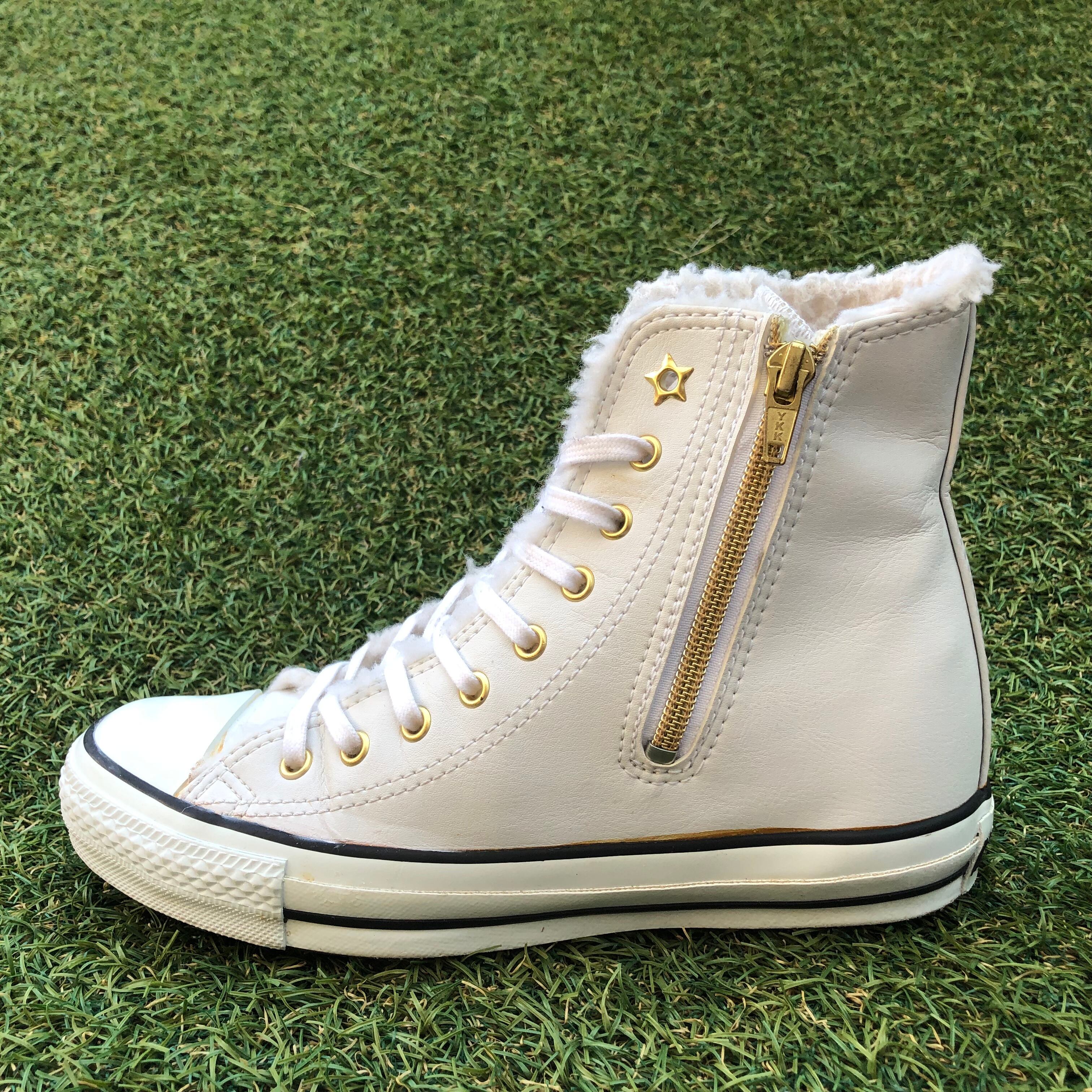 converse ALLSTAR HEIGHT UP Z BOA SHIN HI コンバース オールスター バイトアップ ジッパー ボア シンセティックレザー ハイ HT470