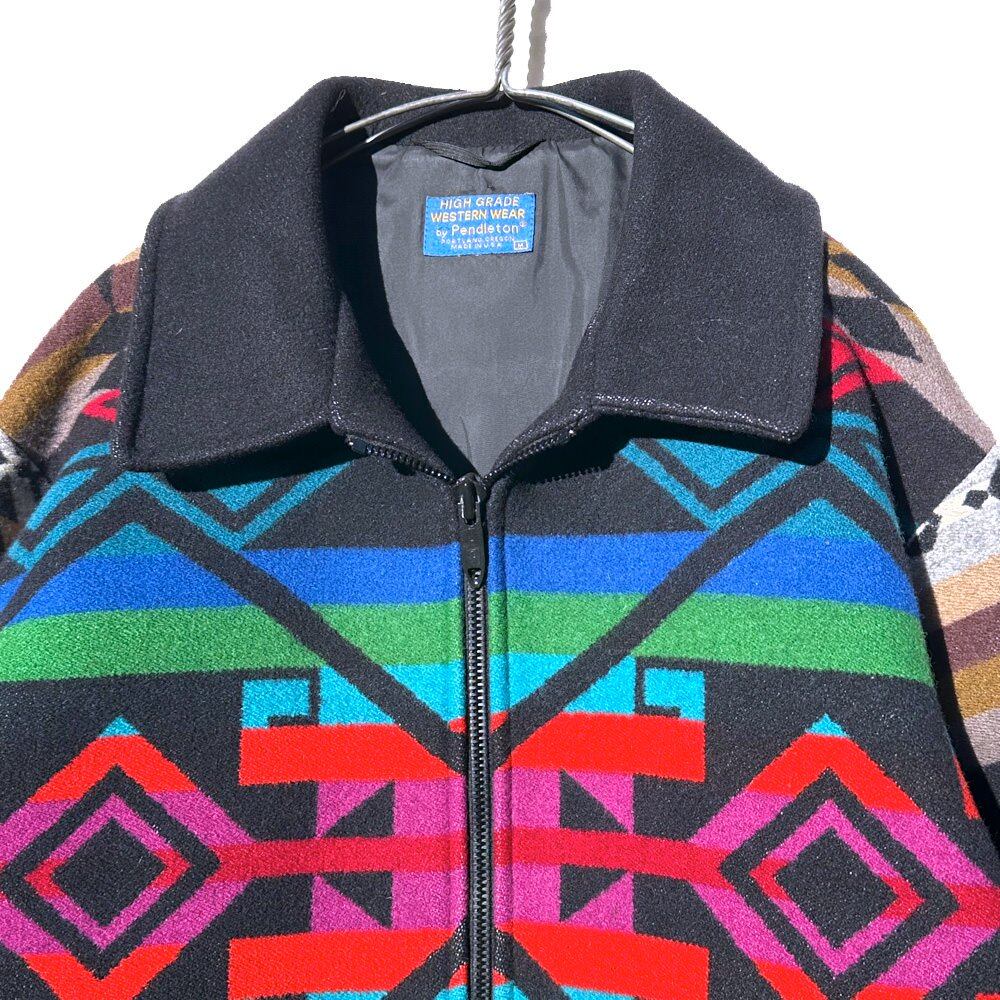 ジャケット・アウター 70~80s Pendleton Wool Western Jacket Vtg 70s 80s Pendleton High Grade Western Wear Aztec Southwestern