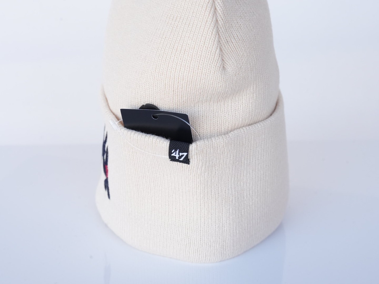 Yankees'47 ニューヨーク ヤンキース CUFF KNIT Thorn ナチュラル butterfly