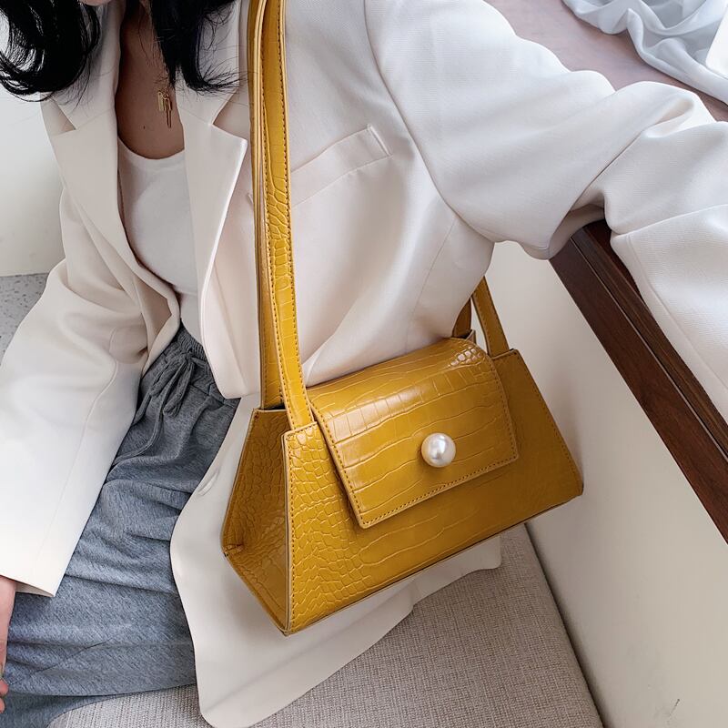 -エンドバッグ、洋風レディースバッグ、2020年人気の新しい流行のファッションレディースショルダーバッグ、ワイルドネットレッドアンダーアームバッグ 手作りハンドバック83259168862