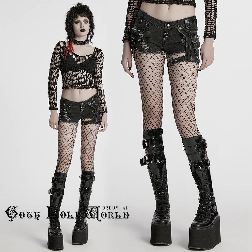 即納/送料無料】ゴスロリワールド K-127 パンク ロック ファッション