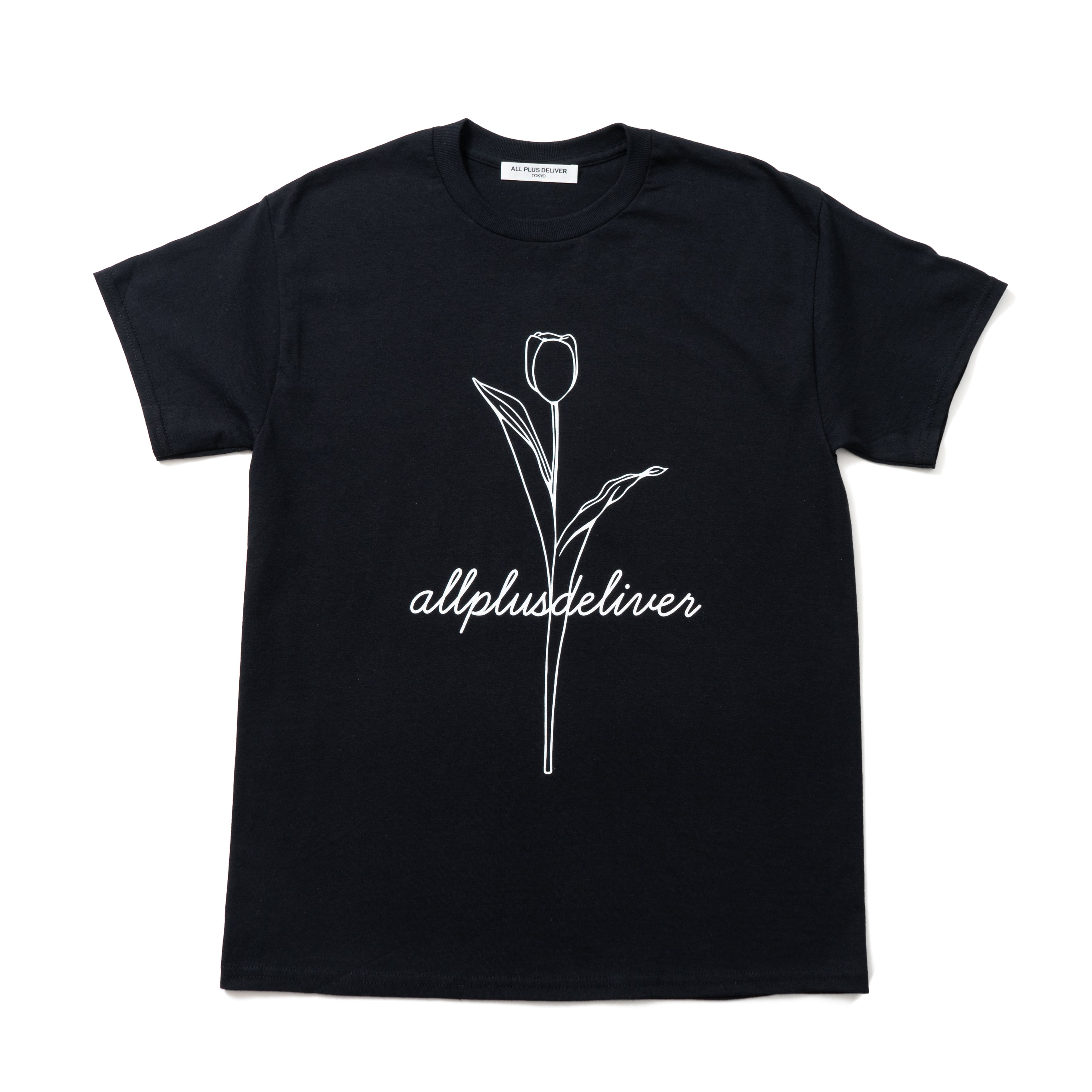 ALPSDR ONE TULIP SS TEE / BLACK