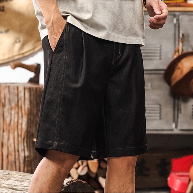 アメリカンレトロデニムショートパンツ 225646