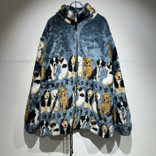 used design fleece jacket