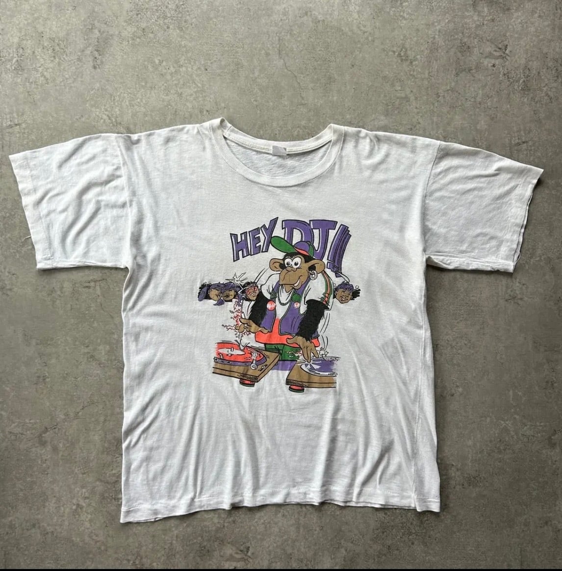 80s マイケルジャクソン ツアーtシャツ ホワイト L デッドストック