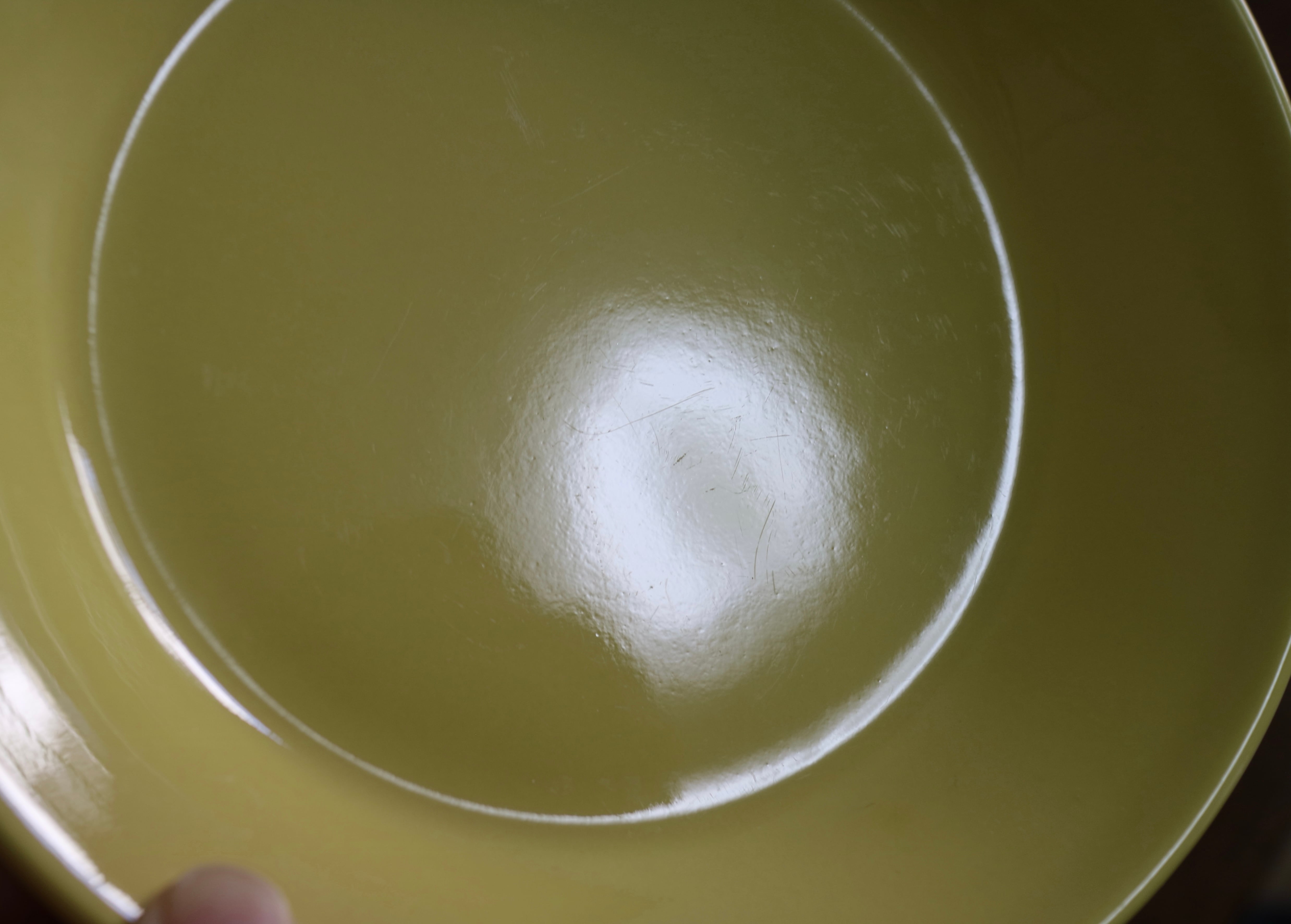 10枚まとめ売り TEEMA イエロー（廃盤）ホワイト他 ARABIA【TEEMA】デミタスカップ＆ソーサー（1）イエロー（廃盤