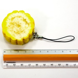 食べちゃいそうな とうもろこし 食品サンプル キーホルダー ストラップ